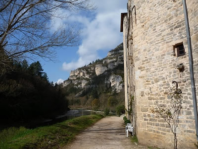 Chateau hotel, Gorges des Tarn, Monaco Historic grand prix 2018 tour
