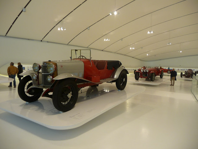 The new Ferrari museum in Modena.Join us on our 2018  Mille Miglia Tour 