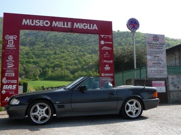 The Mille Miglia museum in Brescia.Join us on our tour to watch the 2018 Mille Miglia 