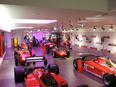 Ferrari museum, Maranello. Join us on our 2018 Mille Miglia tour