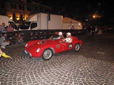 Mille Miglia 1st check point, Desenzano, Lake Garda.Join us on our 2018 Mille Miglia tour