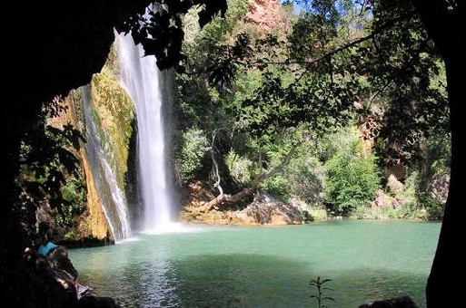 Sillans la Cascade.Join us on our Provence tour.