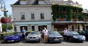 Hotel De France, La Chartre-sur-le-Loir.Join us on our 2016 Le Mans Classic car tour