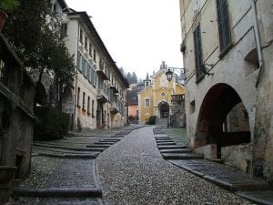 Orta San Giulio, Lake Orta, Italy.Join us on our 2019 tour to watch the Mille Miglia 