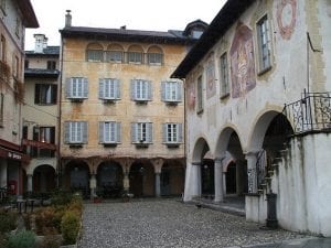 Orta San Giulio, Lake Orta, Italy.Join us on our 2019 tour to watch the Mille Miglia 
