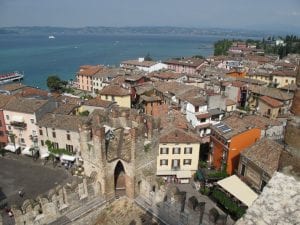 Sirmione, Lake Garda.Join us on our 2019 tour to watch the Mille Miglia