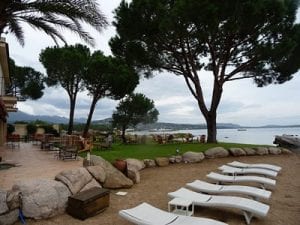 Our hotel in Porto Vecchio on Corsica's south east coast.Join us on our 2017 Corsica car tour.