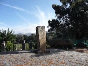 Filitosa, Corsica. Join us on our 2017 Corsica car tour.