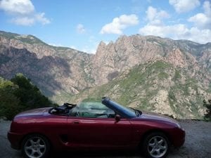 Spelunca gorge, Corsica. Join us on our 2017 Corsica car tour.