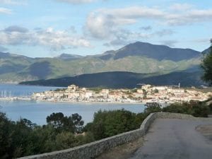 St Florent, Corsica. Join us on our 2017 Corsica car tour.