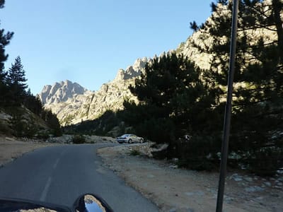 Gorges de la Restonica near Corte, Corsica. Join us on our 2017 Corsica car tour.