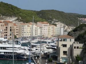 Bonifacio at the southern tip of Corsica.Join us on our 2017 Corsica car tour.