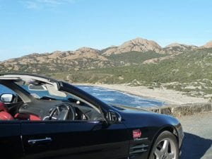 Ostriconi beach, Corsica. Join us on our 2017 Corsica car tour.