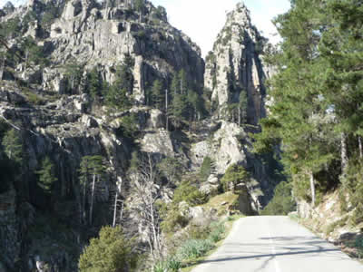 Corsica, Asco gorge.Join us on our 2017 Corsica car Tour