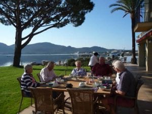 Our hotel in Porto Vecchio on Corsica's south east coast.Join us on our 2017 Corsica car tour.