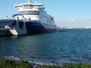 DFDS ferry from Dover- Calais.Join us on our 2019 tour to watch the Mille Miglia