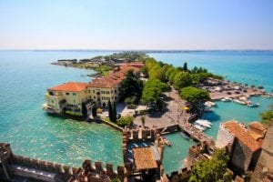 Sirmione, Lake Garda.Join us on our 2019 tour to watch the Mille Miglia