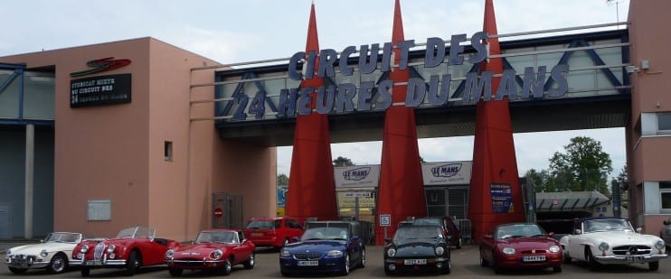 Le Mans 24 hours circuit.Join us on our Corsica car tour.