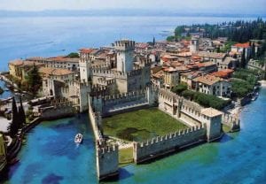 Sirmione, Lake Garda.Join us on our 2019 tour to watch the Mille Miglia 