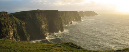 The cliffs of Moher.Join us on our Ireland car tour