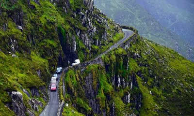 Connor Pass.Join us on our Ireland car tour 
