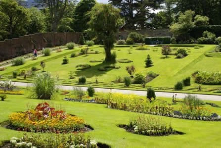 Kylemore Abbey gardens