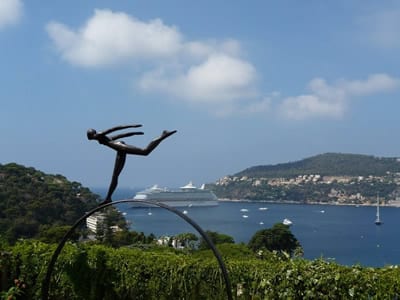 The beautiful Ephrussi Rothschild villa and gardens in Cap Ferrat.Join us on our 2018 Monaco Historique grand prix tour.