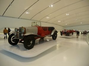 The new Ferrari museum in Modena.Join us on our 2018 Mille Miglia Tour 