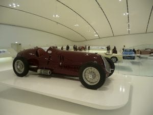 The new Ferrari museum in Modena.Join us on our 2018 Mille Miglia Tour 