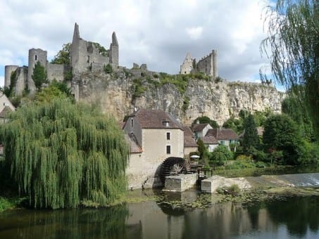 Angles-sur-l'Anglin.Join us on our Angouleme Circuit des Remparts tour