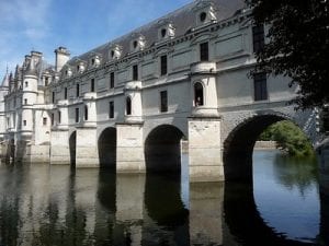 Chenonceau chateau.Join us on our Loire Valley car tour