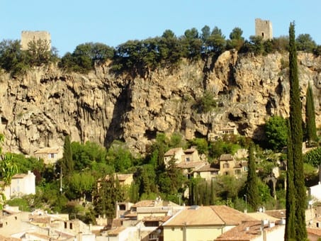 Cotignac.Join us on our 2018 "Winter weekend in Provence" tour