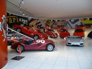 Ferrari Museum, Maranello. Join us on our 2018 Mille Miglia tour