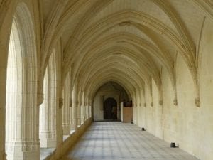 Fontevraud abbey.Join us on our Loire Valley car tour