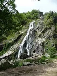 Powerscourt House waterfall