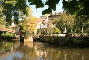 Moulin du Roc on the river Dronne near Brantome.Join us on our Angouleme Circuit des Remparts tour