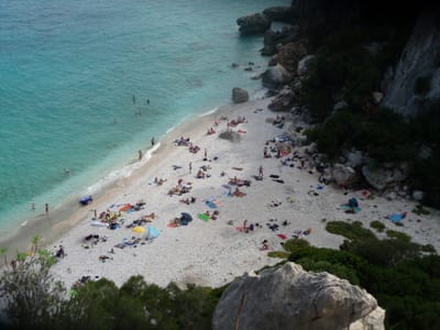 The bay near Grotta del Blue Marino