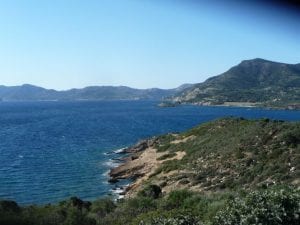 Sardinia south coast. Join us on our 2017 Sardinia car tour.