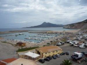Buggeru, Sardinia west coast. Join us on our 2017 Sardinia car tour.