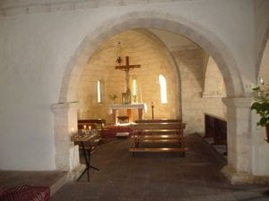 Santo Stefano church, Monteleone Rocca Doria. Join us on our 2017 Sardinia car tour. 