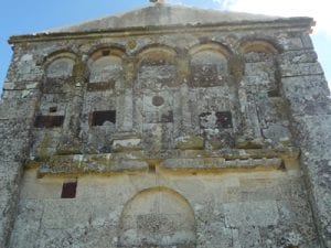 San Nicola di Trullau church. Join us on our 2017 Sardinia car tour.