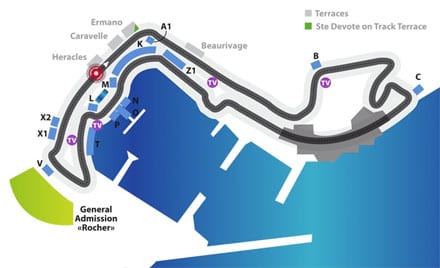 Circuit de Monaco.Join us on our 2018 Monaco historic grand prix tour
