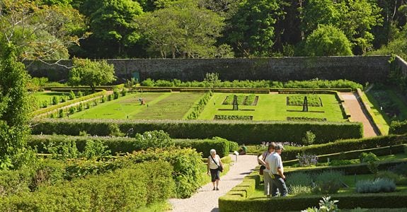 Kylemore Abbey gardens