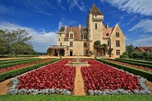 Chateau des Milandes, join us on our Dordogne car tour